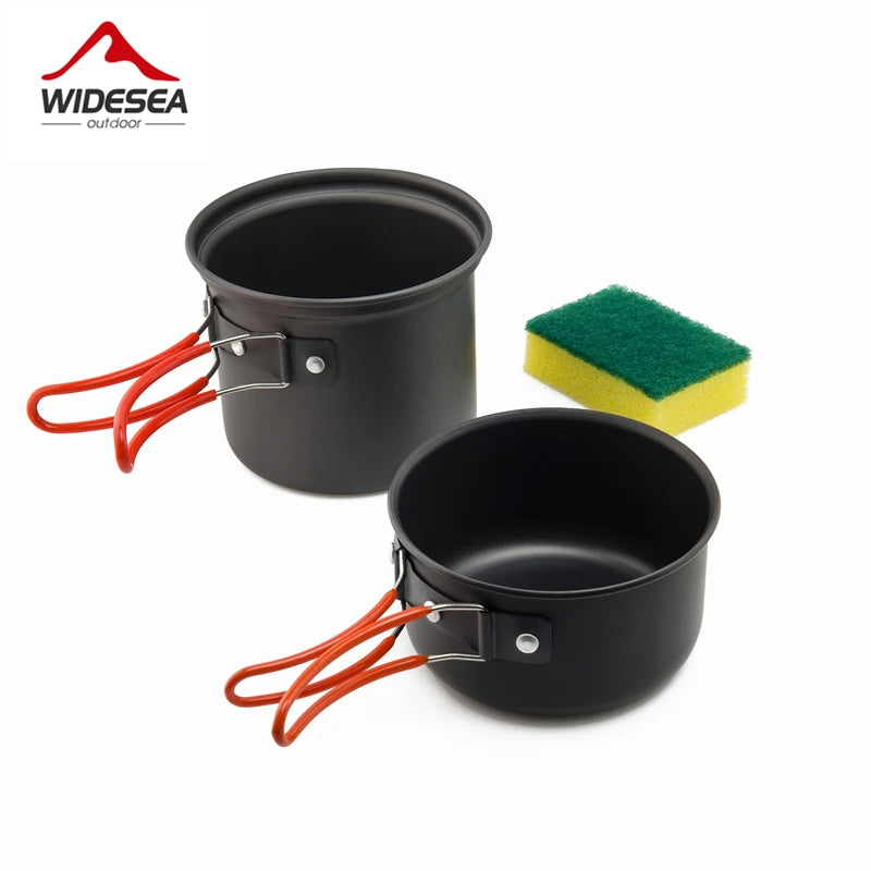 Widesea Ultralight Camping Cookware Set Outdoor Tableware