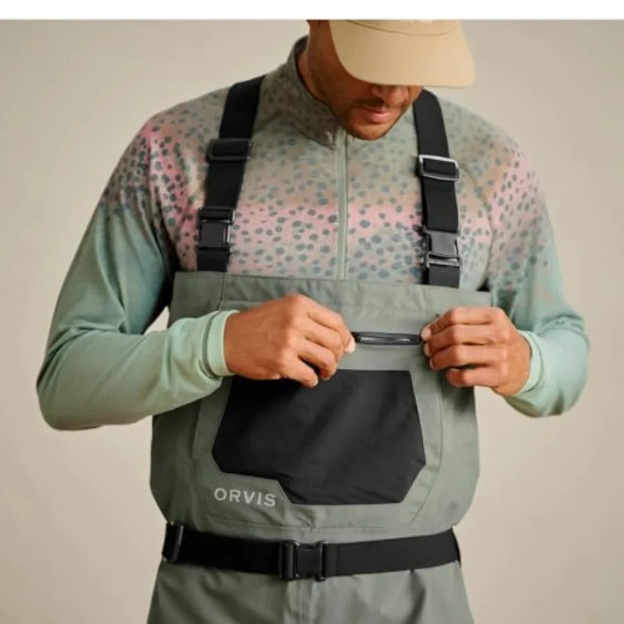 Bootfoot Fly Fishing Waders With Vulcanized Neoprene Boots