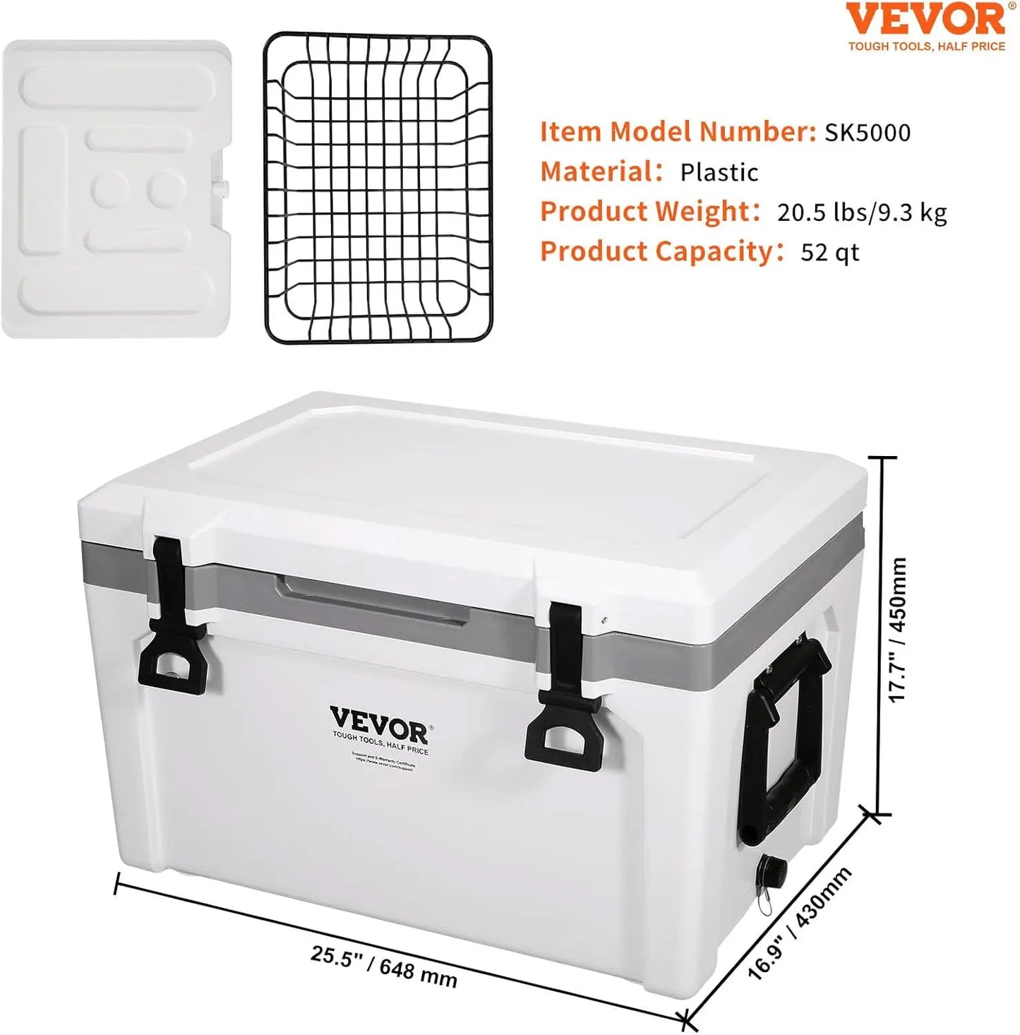 Ultra Light Hard Cooler For Camping And Travel Gear