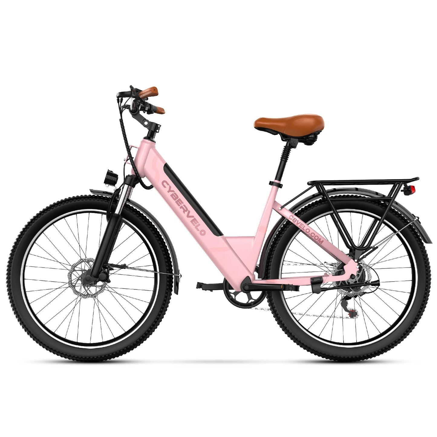 CYBERVELO Urban Commuter E-Bike With 1000W Peak Motor