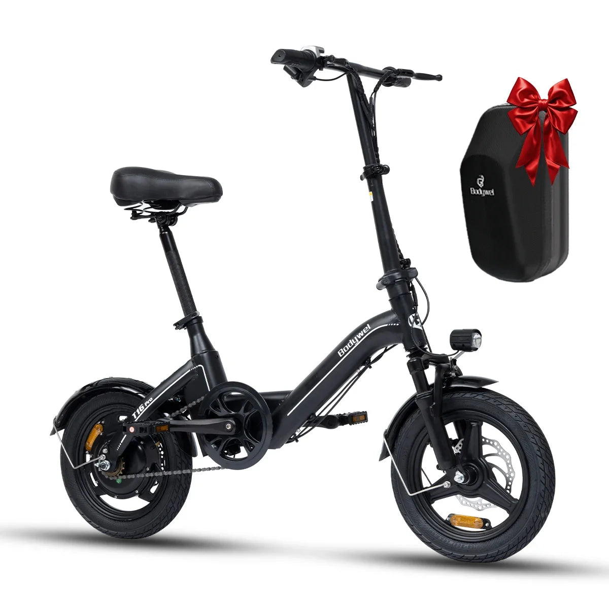 Bodywel Folding Electric Bike 500W UL CE 36V 13Ah Brakes