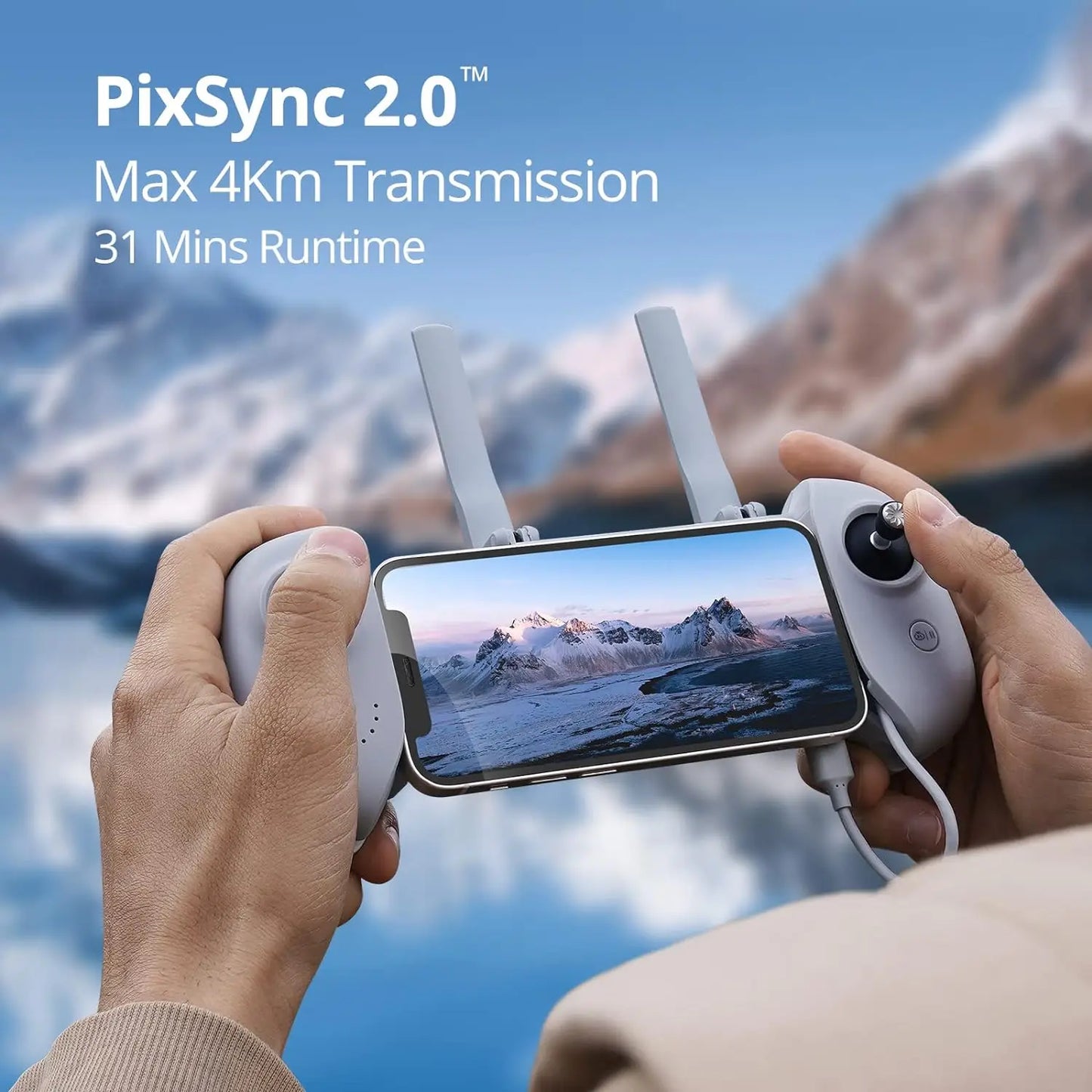 Potensic GPS Auto Return Drone With 4K Camera And Waypoint Flight Gimbal