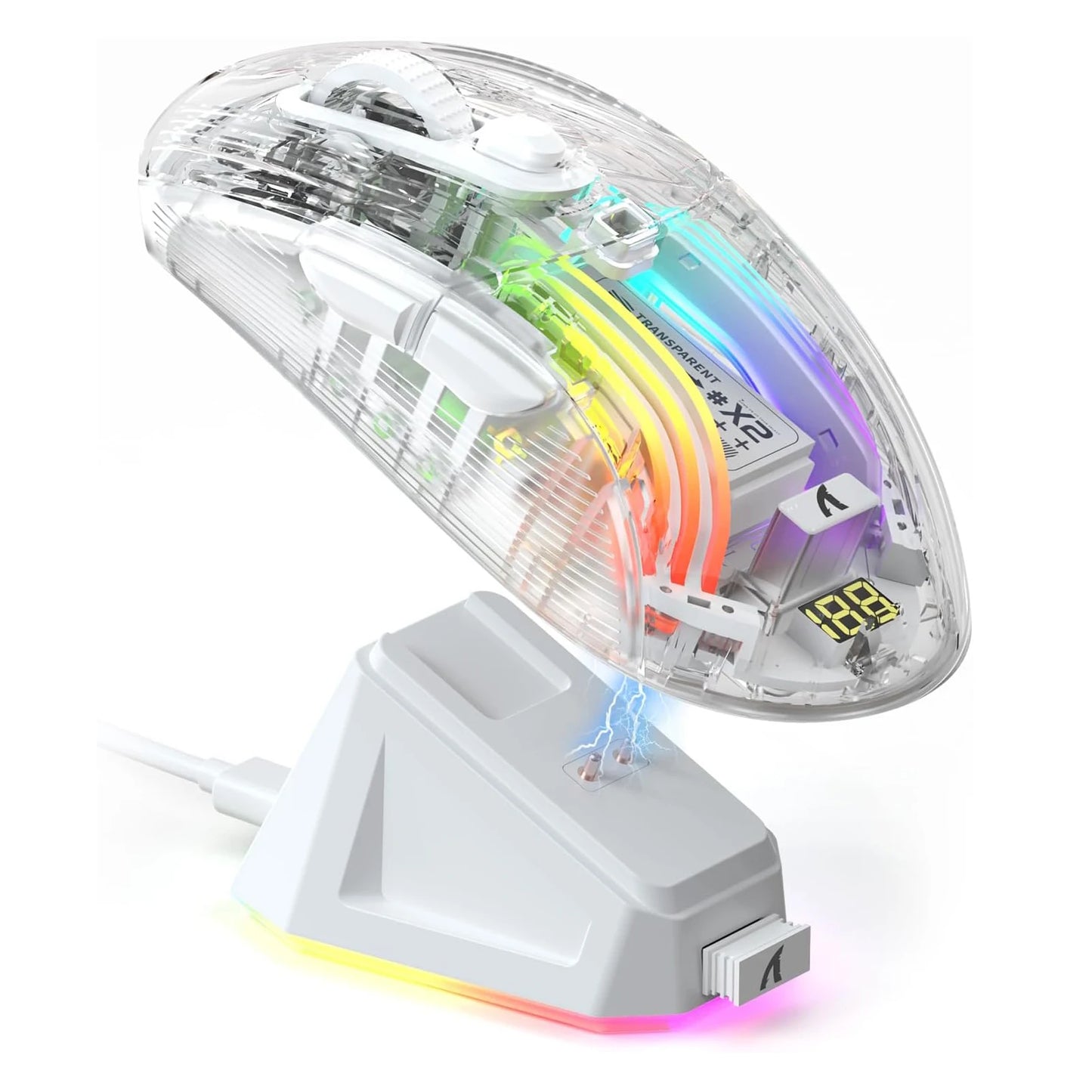 Attack Shark X2Pro Wireless Gaming Mouse With RGB Dock