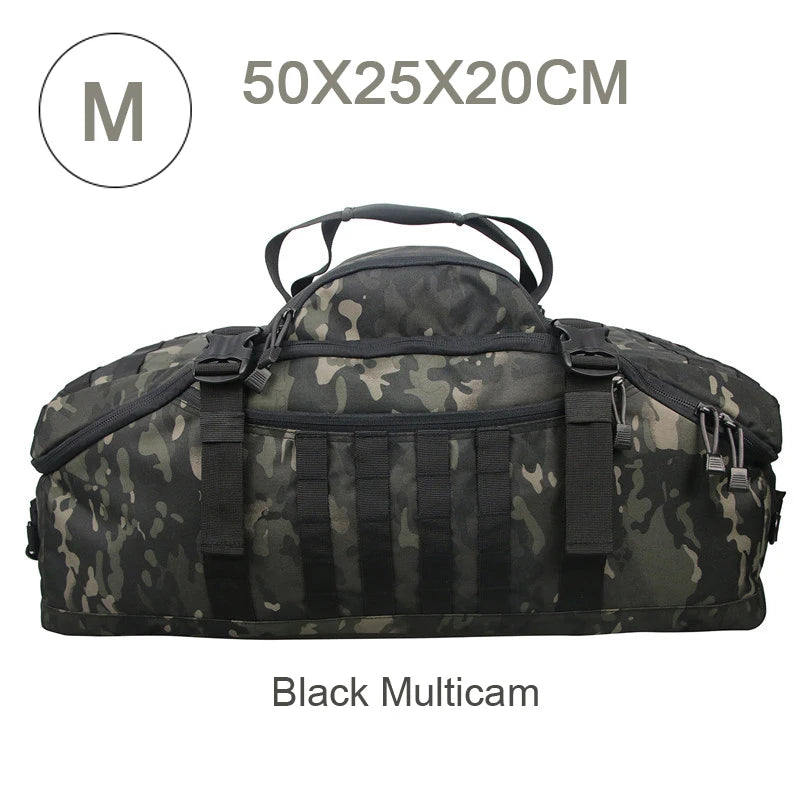 LQARMY Outdoor Tactical Backpack With Molle System For Travel