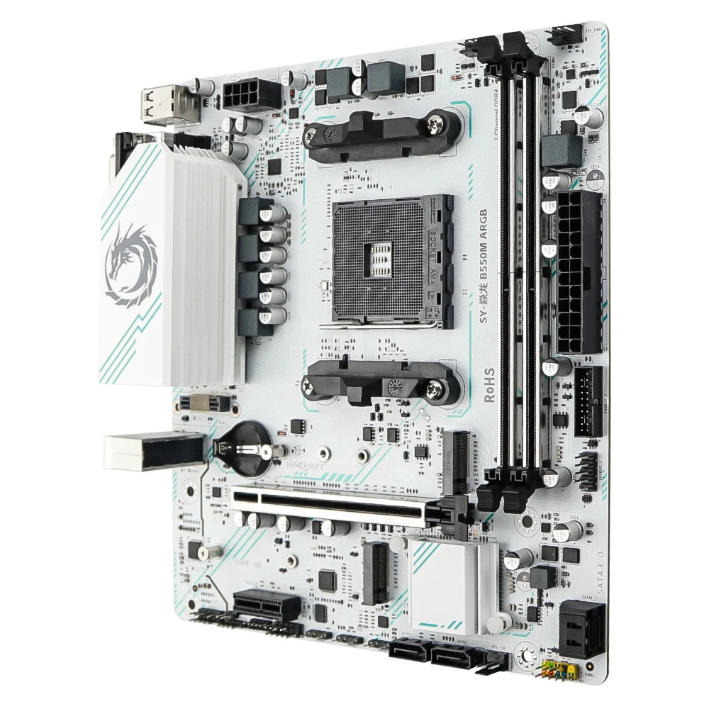 SOYO AMD B550M ARGB DDR4 Micro ATX Motherboard AM4