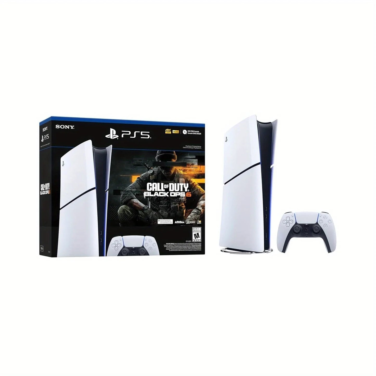 Sony PlayStation 5 Digital Edition Slim Console Bundle