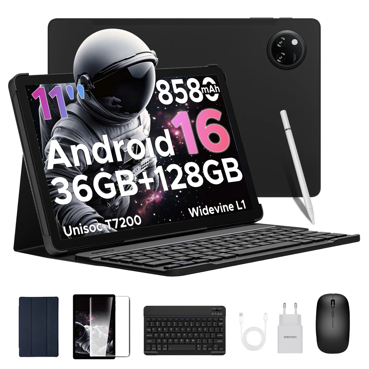 DOOGEE Tab A9 Pro Plus Tablet Android Widevine L1 8580mAh