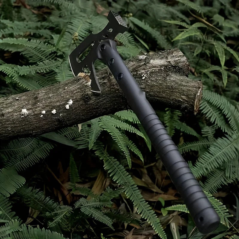 Camping Axe With Sheath Stainless Steel One Piece Hatchet