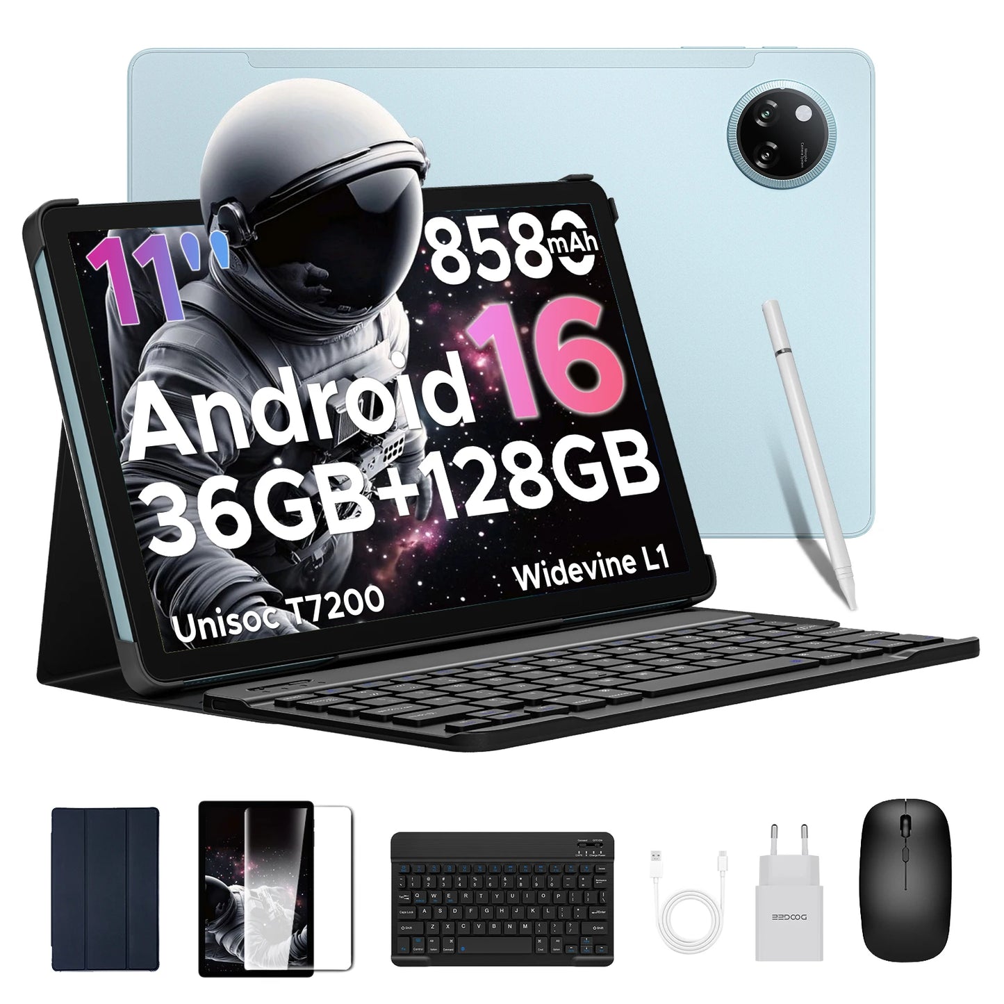 DOOGEE Tab A9 Pro Plus Tablet Android Widevine L1 8580mAh