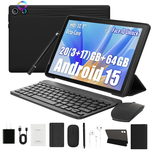 URAOC Android 15 Tablet With 1TB Expandable Storage