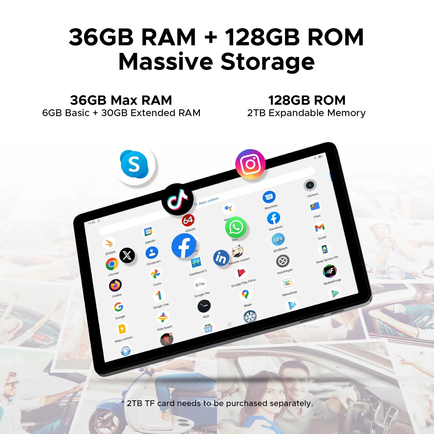 DOOGEE Tab A9 Pro Plus Tablet Android Widevine L1 8580mAh