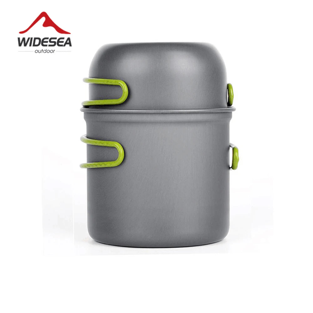 Widesea Ultralight Camping Cookware Set Outdoor Tableware