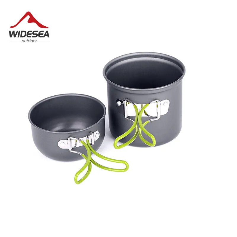 Widesea Ultralight Camping Cookware Set Outdoor Tableware