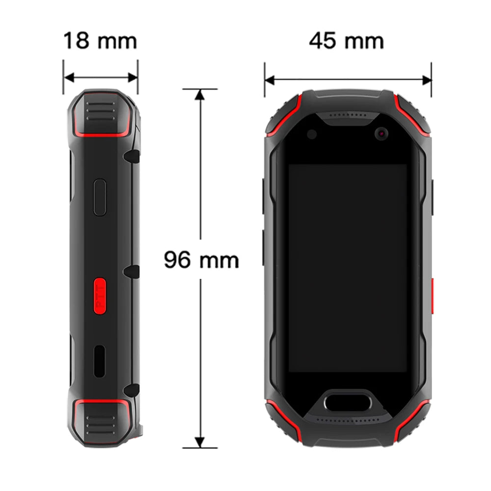 Unihertz Atom Smallest 4G Rugged Smartphone Android 9.0 Unlocked