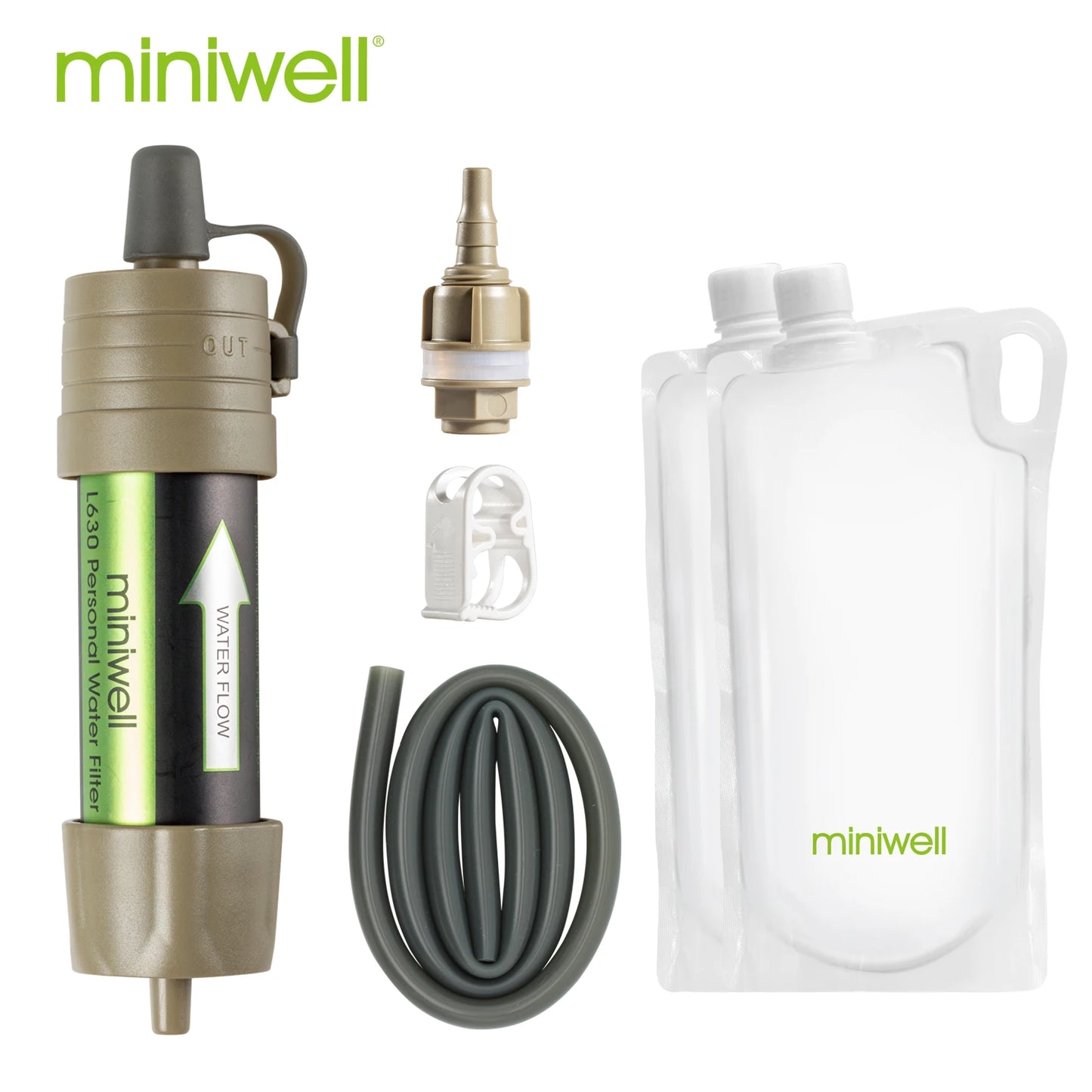 L630 Personal Camping Water Purification Straw
