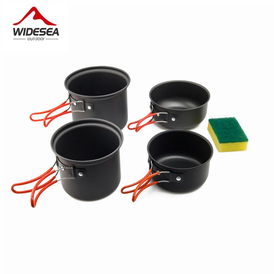 Widesea Ultralight Camping Cookware Set Outdoor Tableware