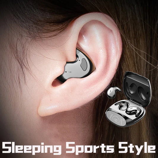 SK Ultrathin Sleep Headphones Wireless Bluetooth Earbuds