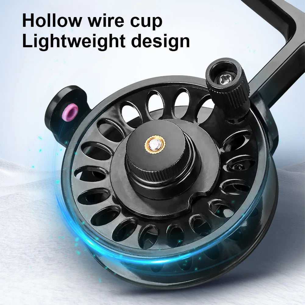 NovaSphere Fishing Inline Ice Fishing Reel 2.3:1 Gear 4kg Braking