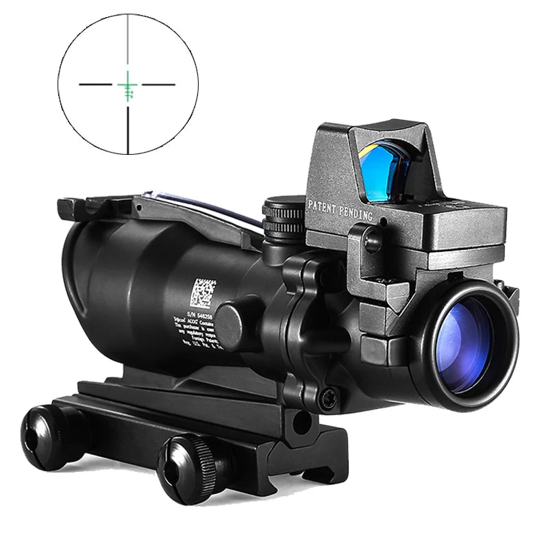 Nabila Adjustable Red Dot and 4x32 Scope for Universal Rail