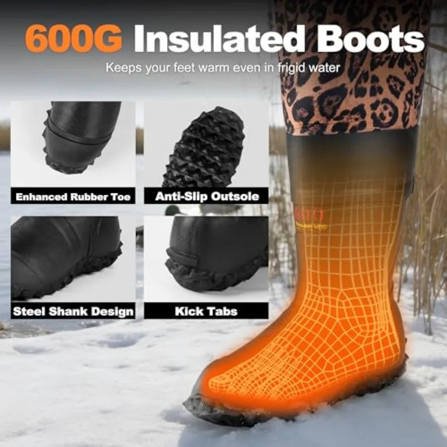 Women Chest Waders Waterproof Fishing Boots For Hunting