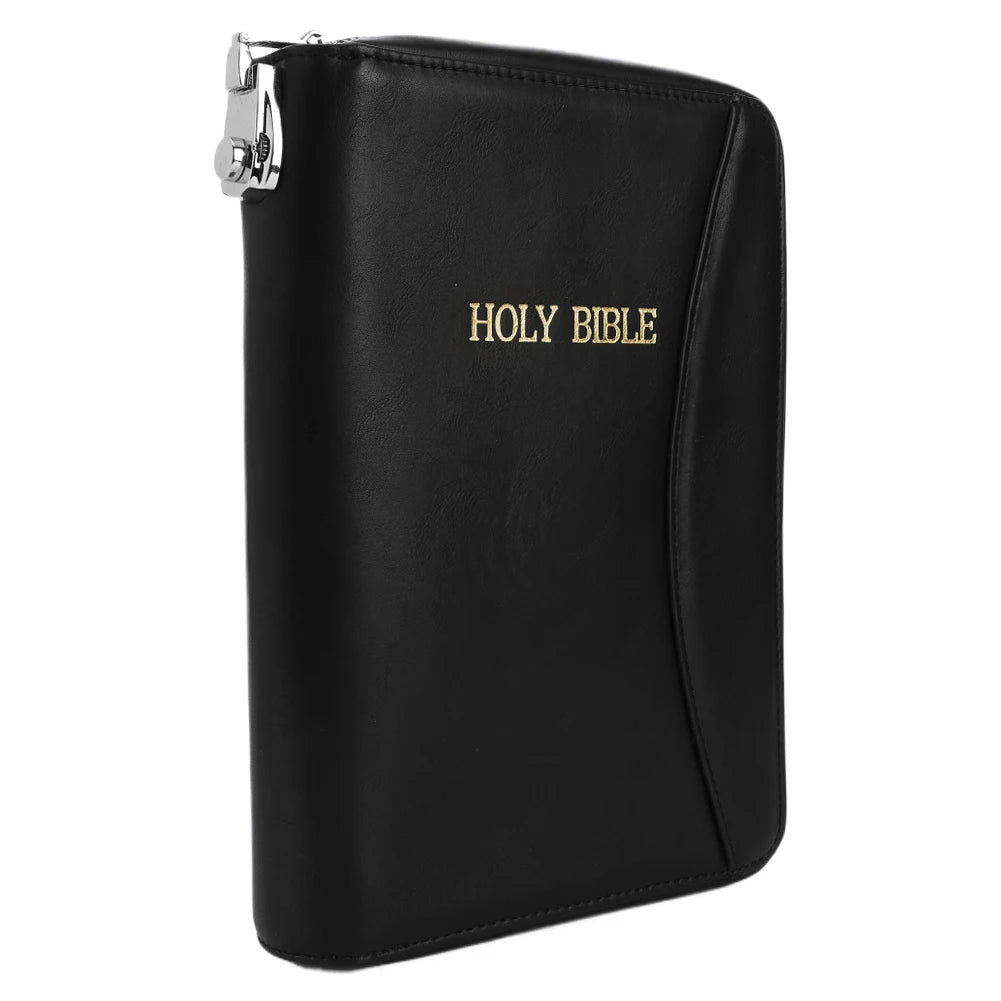 Lockable Soft Pistol Case Concealed Carry Bible Leather Gun Bag