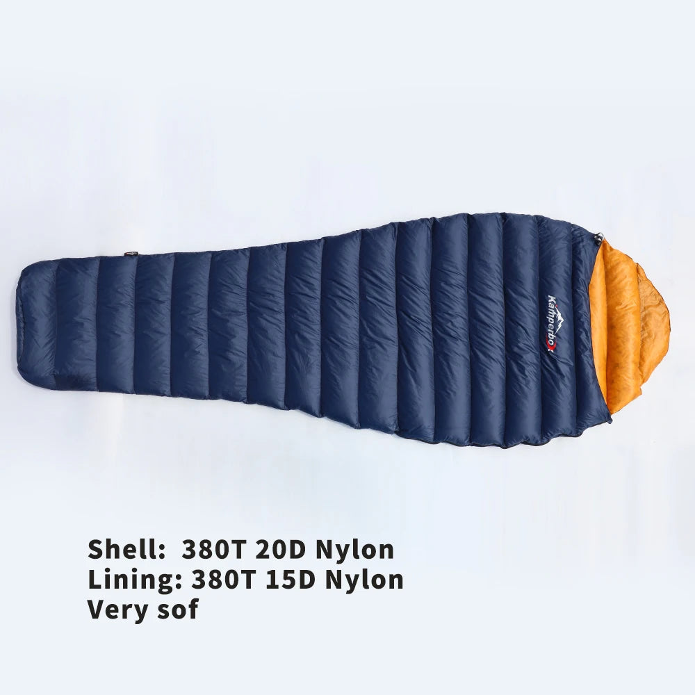 Kamperbox Ultra Light Down Sleeping Bag Three Season Waterproof Warm