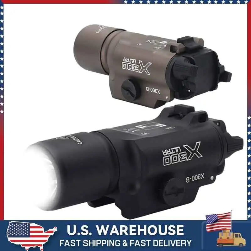 X300UB Tactical Flashlight Scout Light for Picatinny Rail