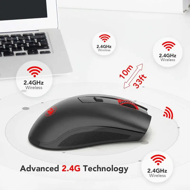 Redragon M652 Wireless Optical Mouse 2400 DPI