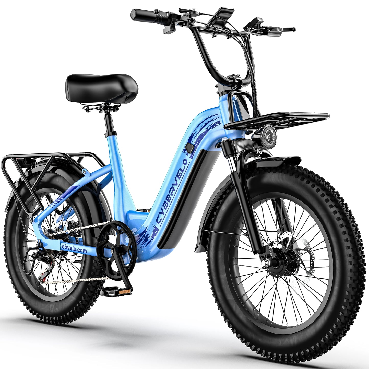 CYBERVELO EK12 1000W Electric Bicycle For Adults 48V 20Ah