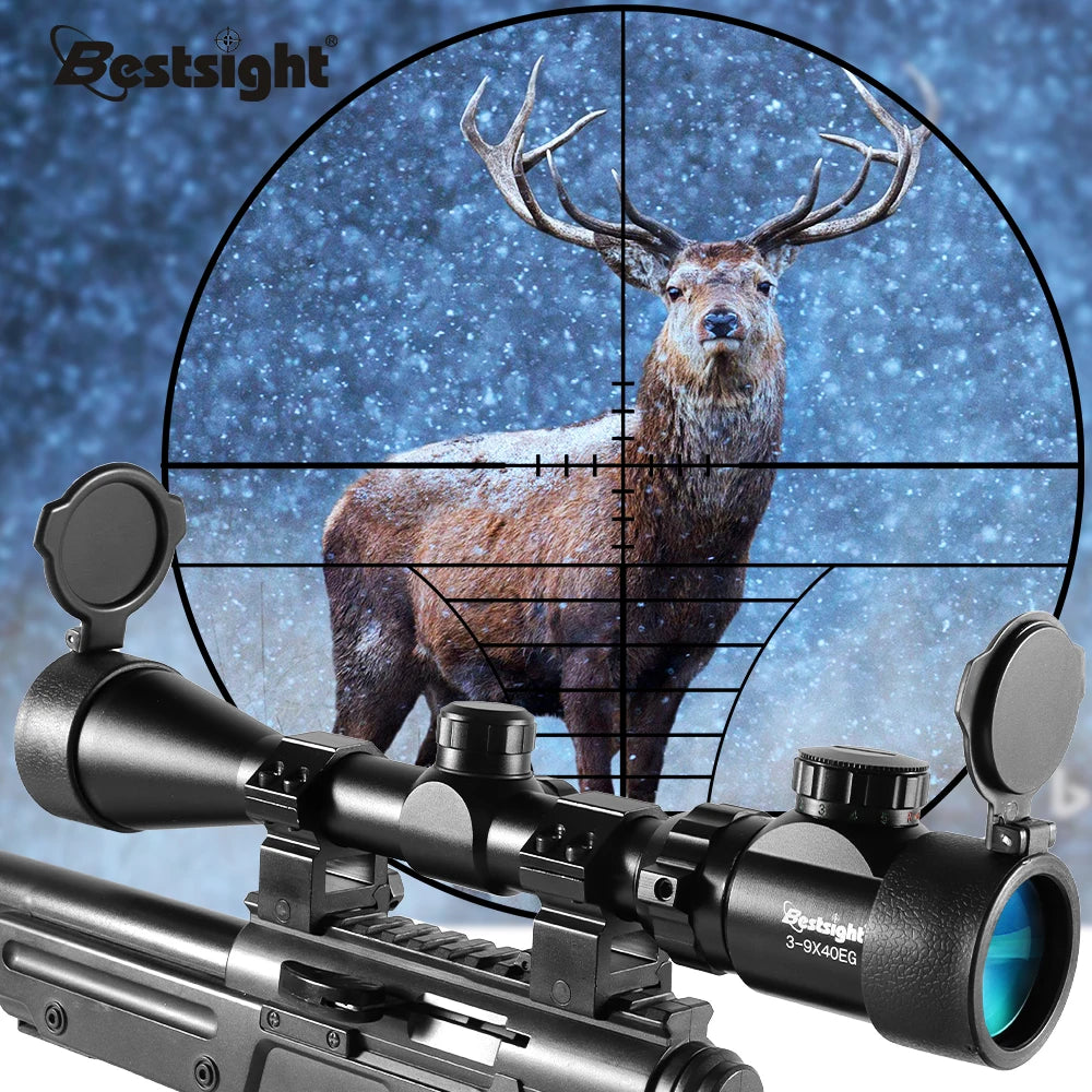 Nabila Illuminated Mil Dot Rifle Scope for Hunting