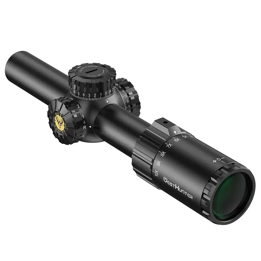 WestHunter HD Gen2 1-10x24 IR LPVO Rifle Scope Red Green Illumination