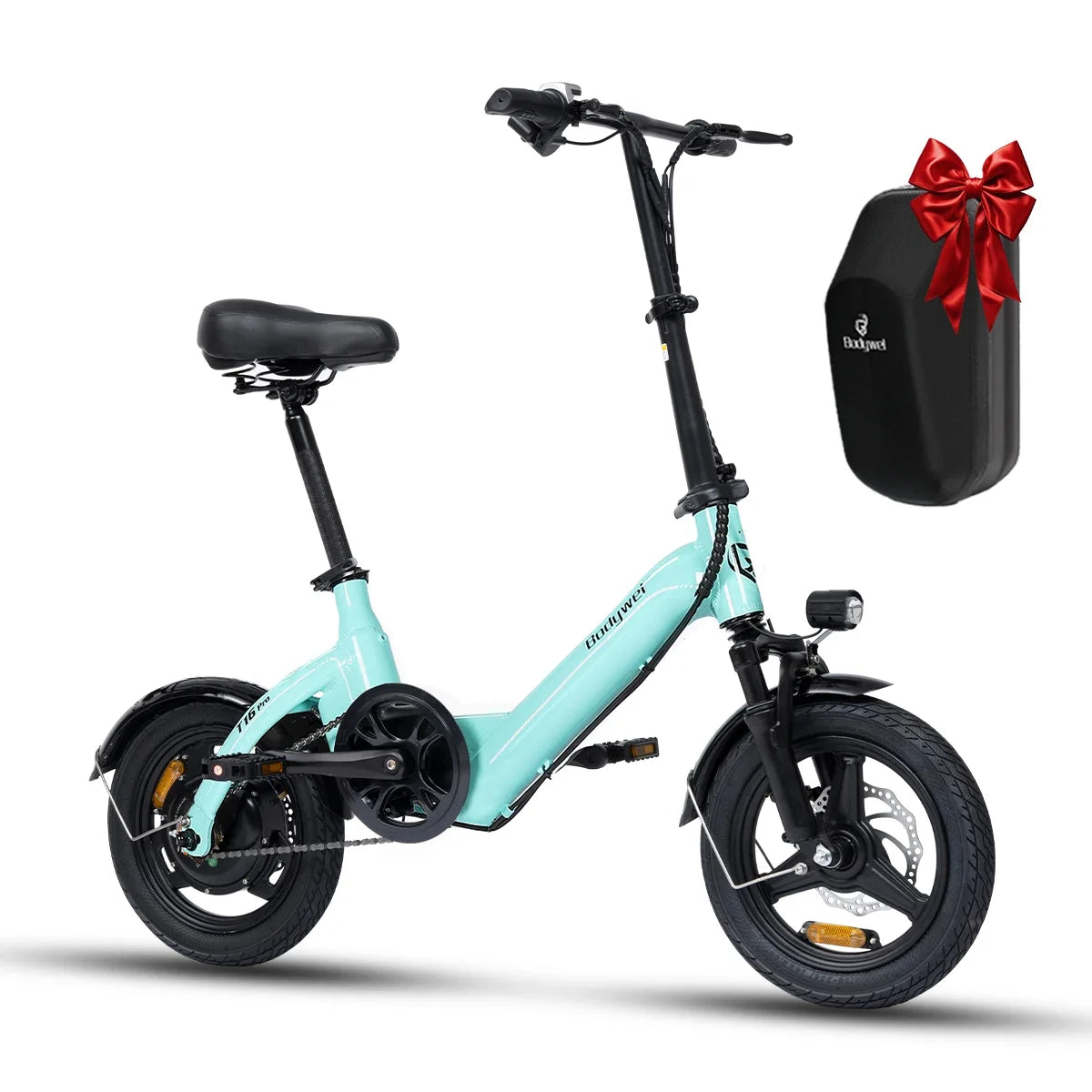 Bodywel Folding Electric Bike 500W UL CE 36V 13Ah Brakes