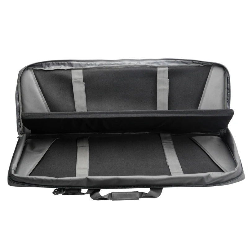 LQARMY Tactical Double Rifle Case With Molle Rifle Bag