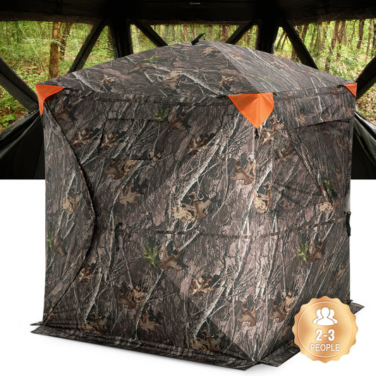 Ground Blind See Through Pop Up Deer Blind for Hunting