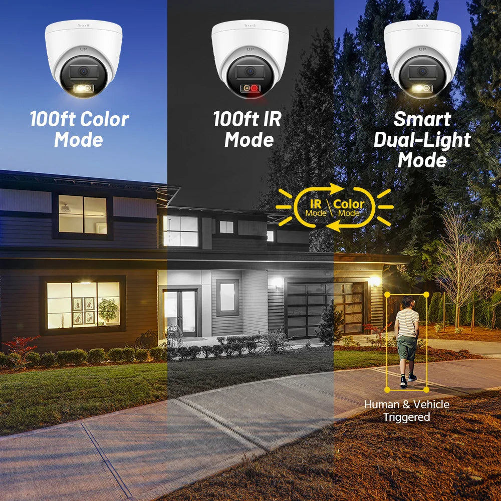 ANNKE 8MP 4K Security Camera With Smart Dual Light And Audio