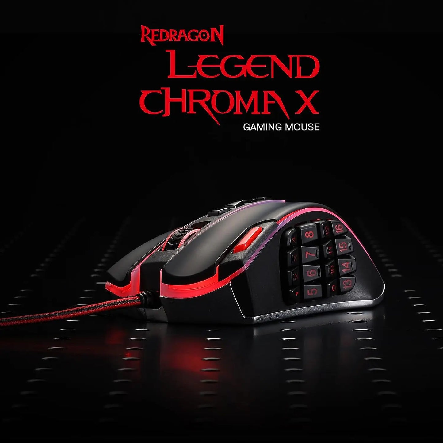 Redragon M990 MMO Gaming Mouse With 23 Programmable Buttons