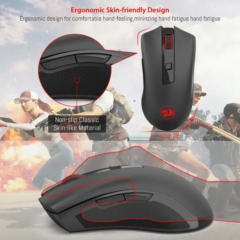 Redragon M652 Wireless Optical Mouse 2400 DPI