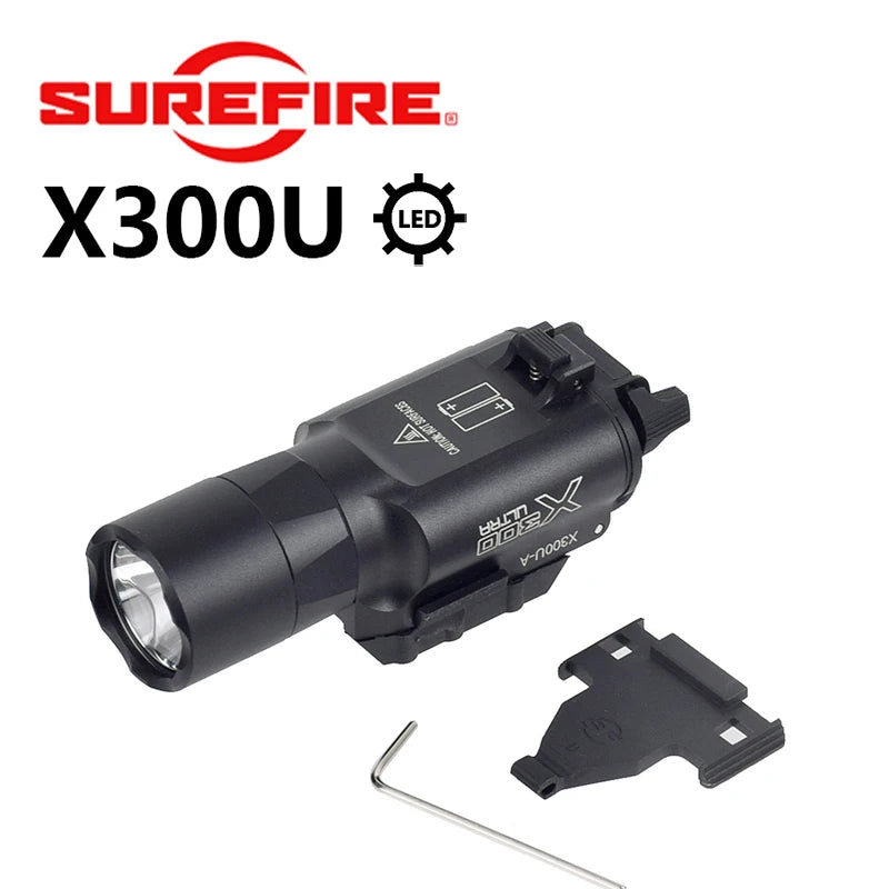 Tactical Flashlight for Rifle Rail Mounts and Accessories