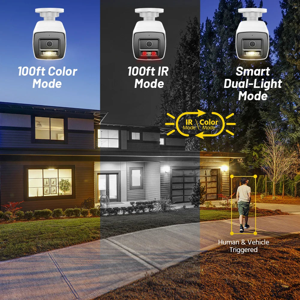 ANNKE 8MP PoE 4K IP Camera Outdoor Security Surveillance CCTV