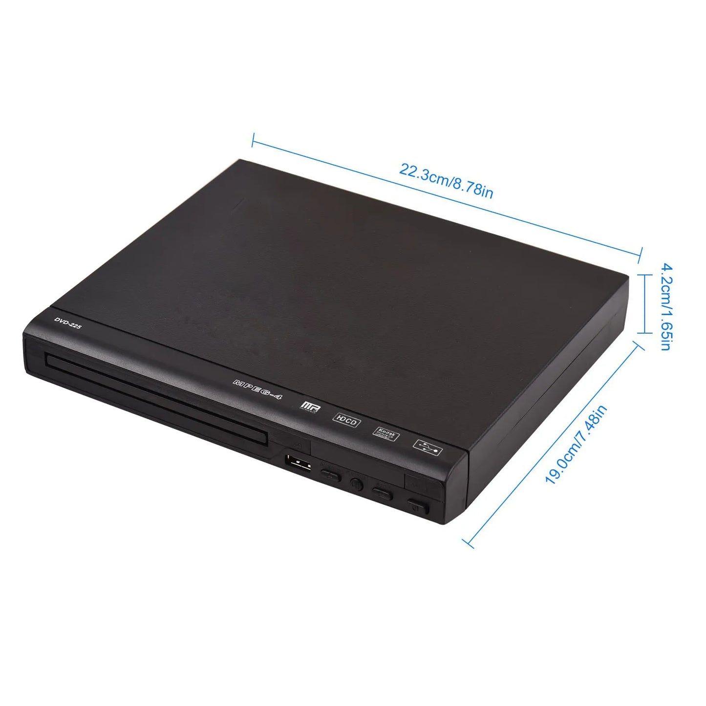 Arealer CD And DVD Player DVD 225 With Remote Control