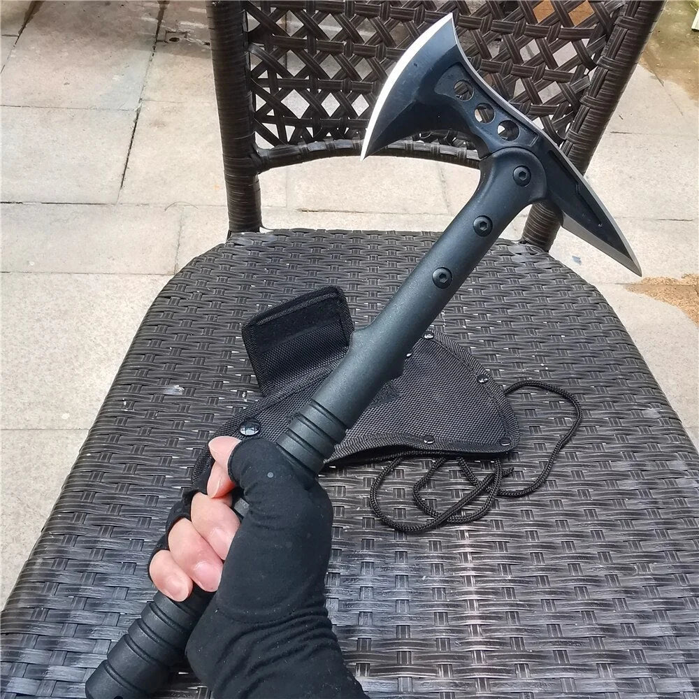 Survival Tomahawk Tactical Fixed Blade Hatchet For Camping Hunting