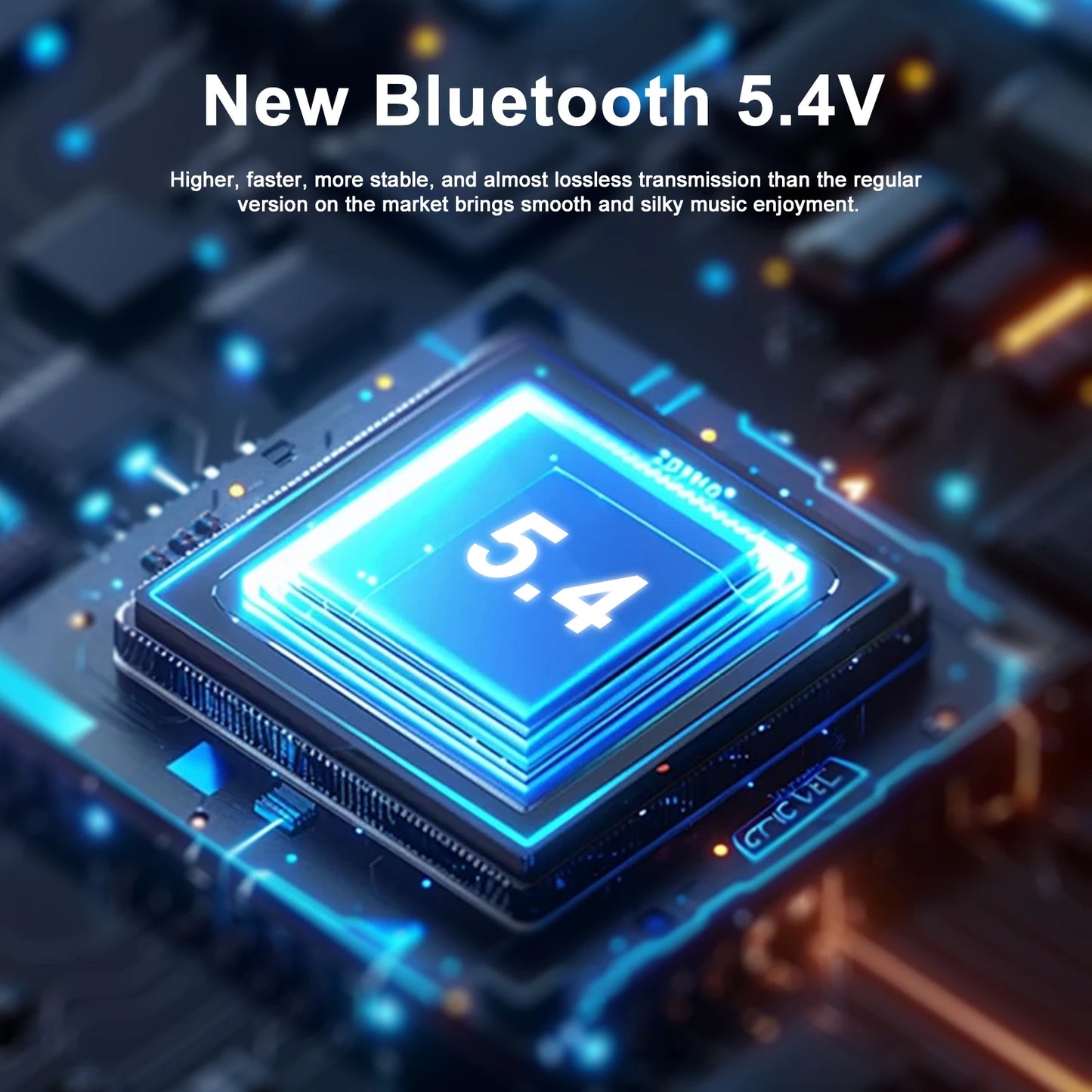 BT1638 Bluetooth 5.4 Headphones With Long Playtime