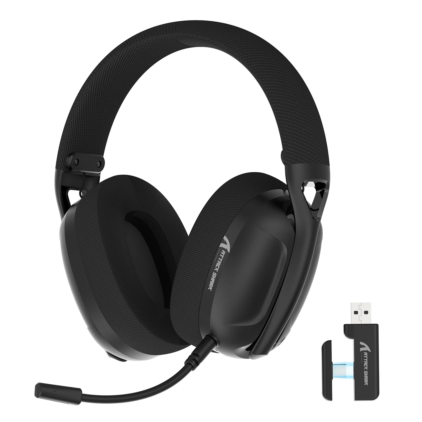 Attack Shark L80 Ultra-Light Wireless Gaming Headset for PC/PS4/PS5/Switch/Xbox