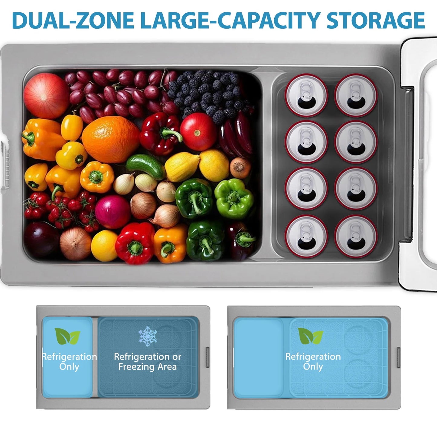 Alpicool LGCF45 Portable 12V Car Refrigerator Freezer