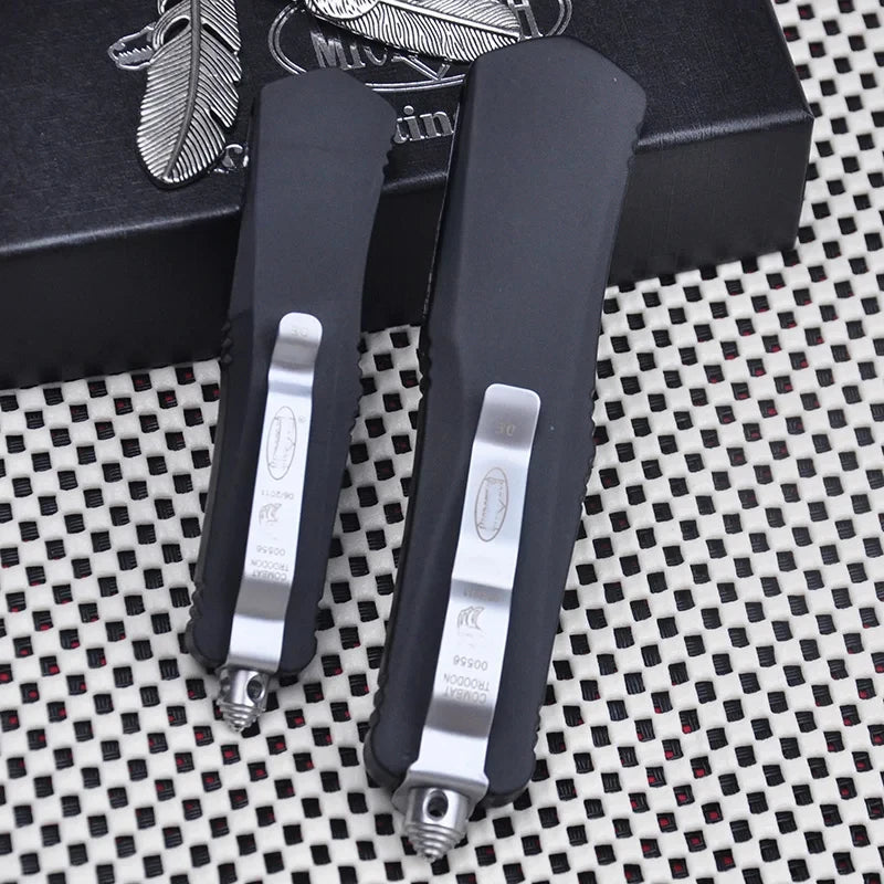 DIY Supplies Troo Series Combat Technology Knife D2 Blade EDC