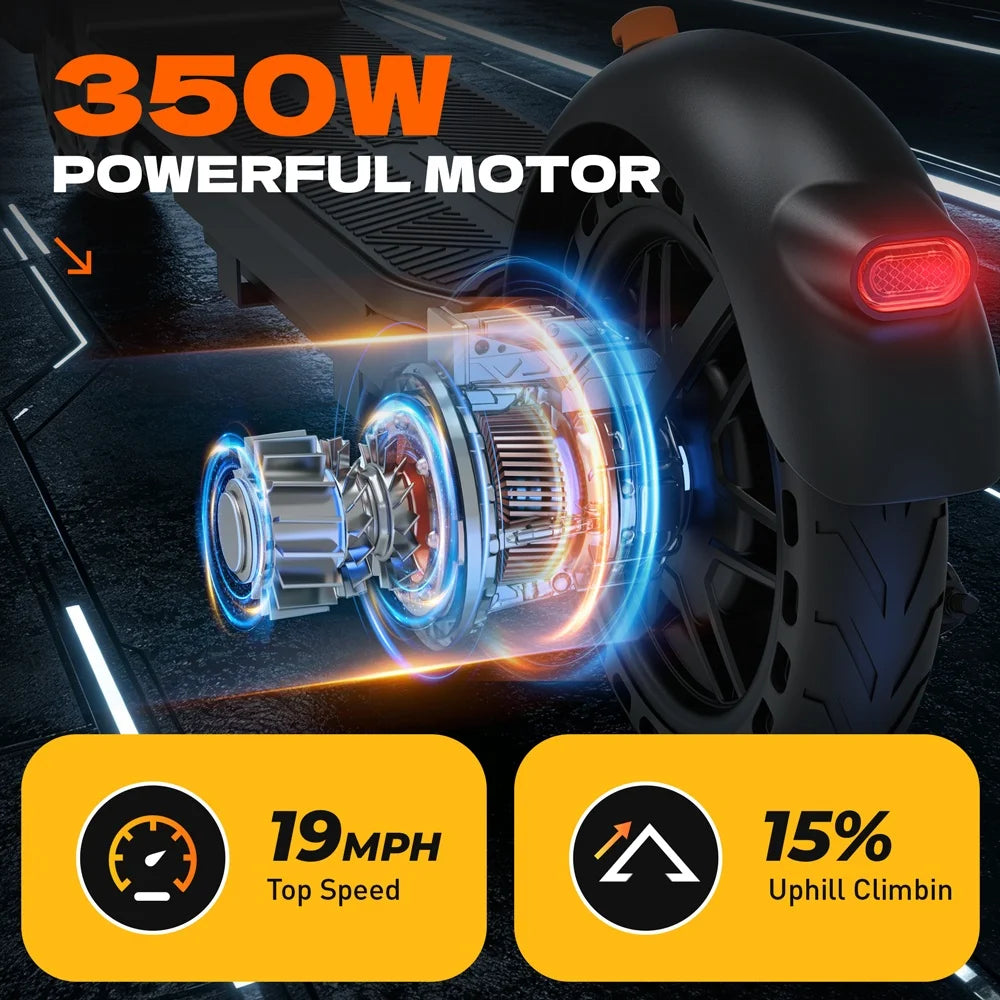 HeroPick C8 Adult Electric Scooter Foldable 350W 19mph