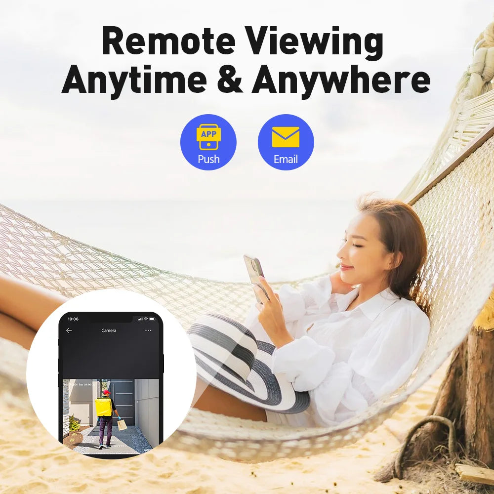 ANNKE 8MP PoE 4K IP Camera Outdoor Security Surveillance CCTV