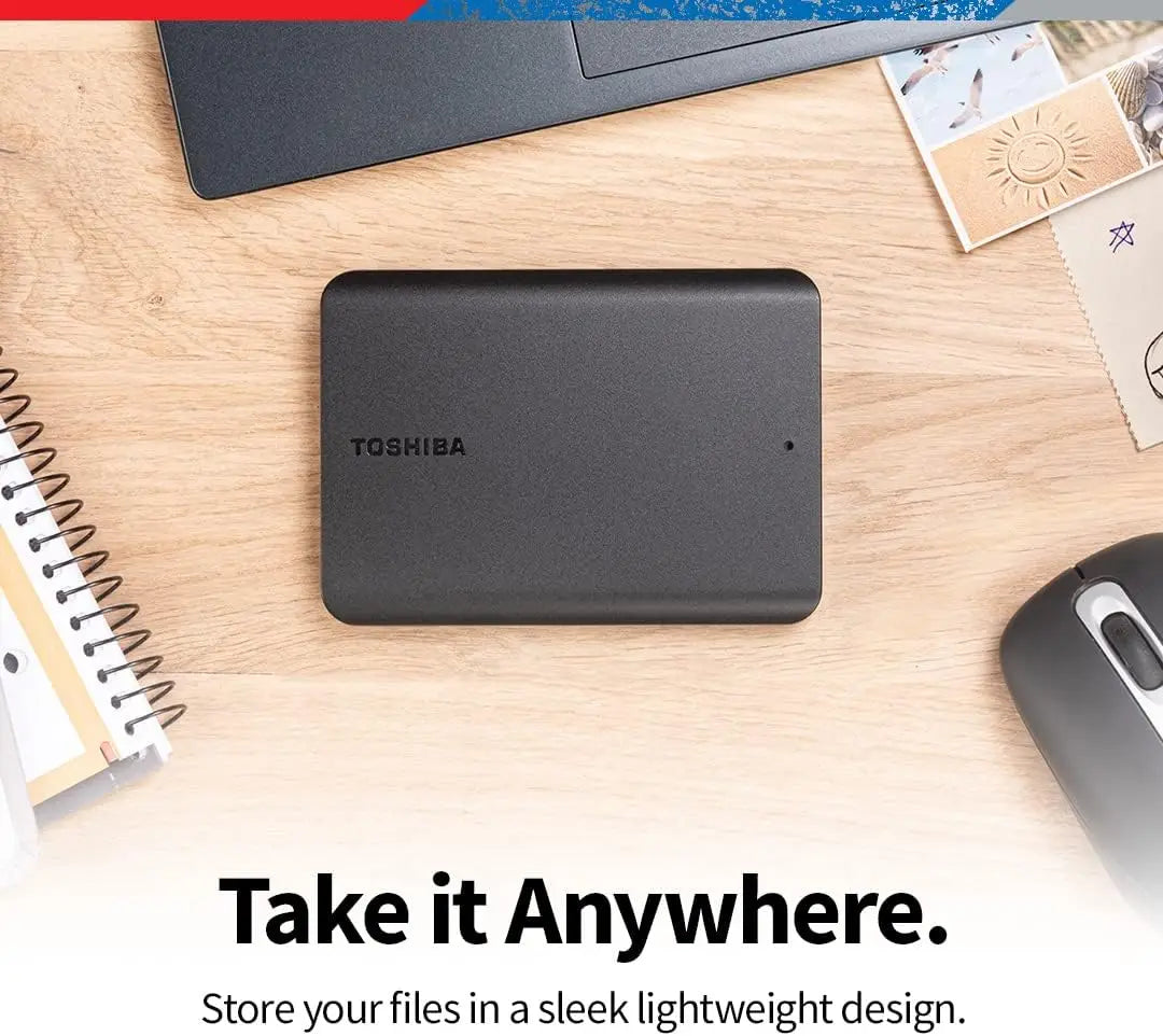 Portable External Hard Drive USB 3.0 For Backups And Files