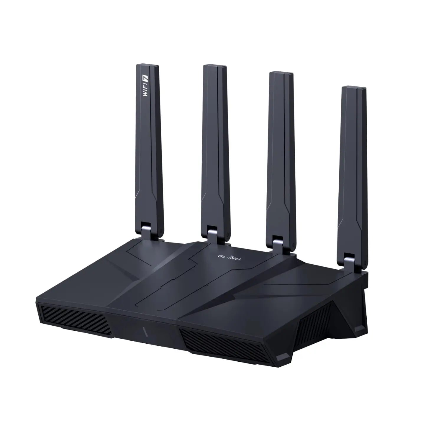 GL.iNet GL-BE9300 Flint 3 Tri-Band WiFi 7 Router High Speed Gaming Long Range 5x 2.5G VPN Compatible with Fiber Optic Modem