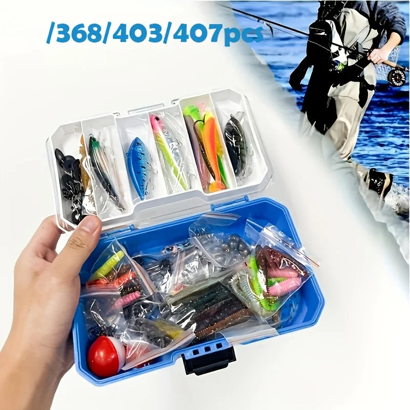 NGT Fishing Lures Tackle Box Kit Complete Starter Set